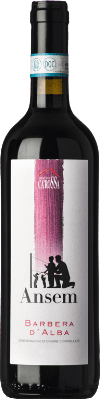 12,95 € | Red wine Ca' Rossa D.O.C. Barbera d'Alba Piemonte Italy Barbera Bottle 75 cl