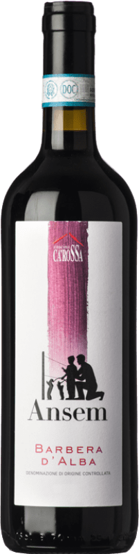 14,95 € | Rotwein Ca' Rossa D.O.C. Barbera d'Alba Piemont Italien Barbera Ökologisch 75 cl