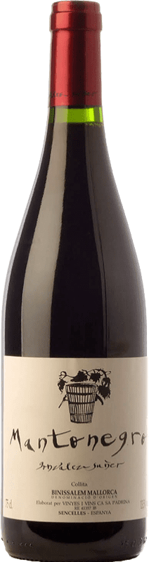 8,95 € | Red wine Ca Sa Padrina Mantonegro Young D.O. Binissalem Balearic Islands Spain Merlot, Cabernet Sauvignon, Callet, Mantonegro 75 cl