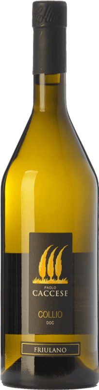 免费送货 | 白酒 Caccese D.O.C. Collio 弗留利 - 威尼斯朱利亚 意大利 Friulano 75 cl