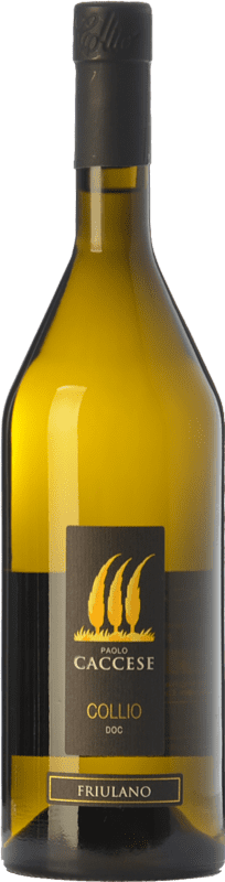 Envoi gratuit | Vin blanc Caccese D.O.C. Collio Goriziano-Collio Frioul-Vénétie Julienne Italie Friulano 75 cl