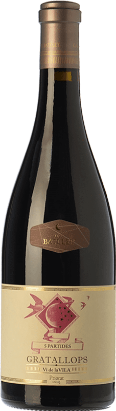 49,95 € | Red wine Cal Batllet Gratallops 5 Partides Vi de Vila Crianza D.O.Ca. Priorat Catalonia Spain Carignan Bottle 75 cl