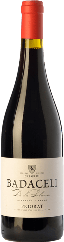 19,95 € Free Shipping | Red wine Cal Grau Badaceli de la Solana Crianza D.O.Ca. Priorat Catalonia Spain Grenache, Carignan Bottle 75 cl