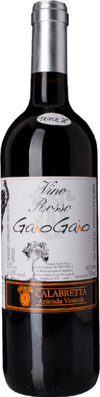 14,95 € | Red wine Calabretta Gaio Gaio I.G.T. Terre Siciliane Sicily Italy Nerello Mascalese Bottle 75 cl