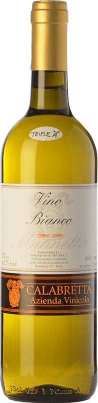 22,95 € | Белое вино Calabretta Minnella I.G.T. Terre Siciliane Сицилия Италия Minella 75 cl