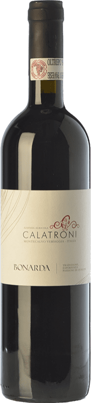 8,95 € | Red sparkling Calatroni Bonarda Frizzante D.O.C. Oltrepò Pavese Lombardia Italy Croatina Bottle 75 cl