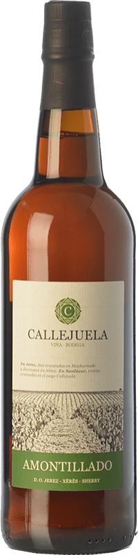 19,95 € | Vin fortifié Callejuela Amontillado D.O. Jerez-Xérès-Sherry Andalousie Espagne Palomino Fino 75 cl