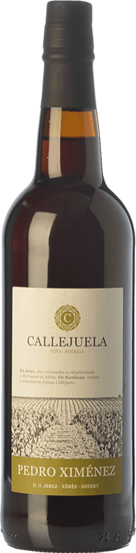 免费送货 | 甜酒 Callejuela D.O. Manzanilla-Sanlúcar de Barrameda 安达卢西亚 西班牙 Pedro Ximénez 75 cl