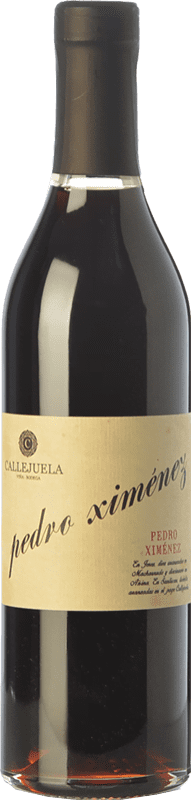 Free Shipping | Sweet wine Callejuela D.O. Manzanilla-Sanlúcar de Barrameda Andalusia Spain Pedro Ximénez Medium Bottle 50 cl