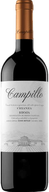 18,95 € Spedizione Gratuita | Vino Rosso Campillo Crianza — Invecchiato in Botte D.O.Ca. Rioja
