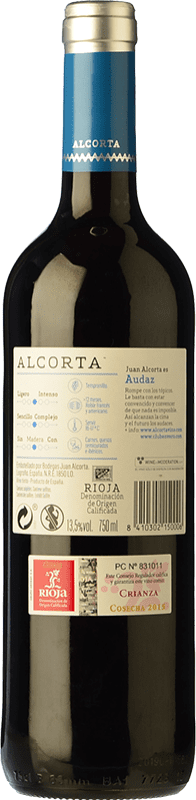 6,95 € Free Shipping | Red wine Campo Viejo Alcorta Crianza D.O.Ca. Rioja The Rioja Spain Tempranillo Bottle 75 cl