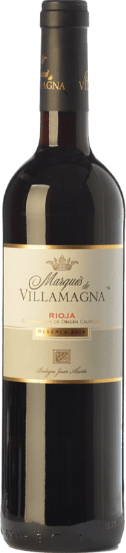 14,95 € | 红酒 Campo Viejo Marqués de Villamagna 预订 D.O.Ca. Rioja 拉里奥哈 西班牙 Tempranillo 75 cl