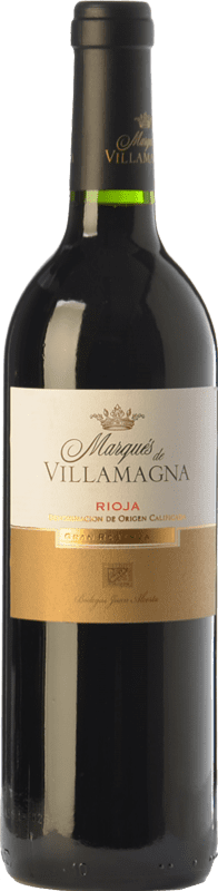 Envío gratis | Vino tinto Campo Viejo Marqués de Villamagna Gran Reserva D.O.Ca. Rioja La Rioja España Tempranillo, Graciano, Mazuelo 75 cl