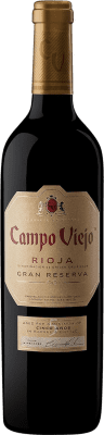 Бесплатная доставка | Красное вино Campo Viejo Гранд Резерв D.O.Ca. Rioja Ла-Риоха Испания Tempranillo, Graciano, Mazuelo 75 cl