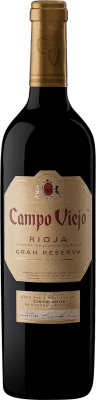 Free Shipping | Red Wine Campo Viejo Grand Reserve — Long Barrel-Aged D.O.Ca. Rioja The Rioja Spain Tempranillo, Graciano, Mazuelo 75 cl