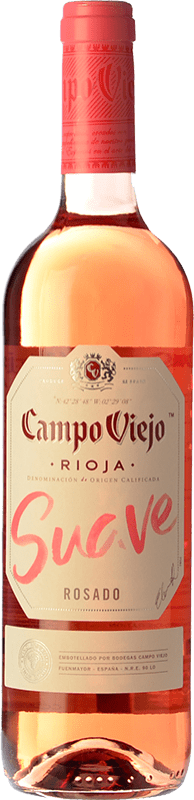 8,95 € 免费送货 | 玫瑰酒 Campo Viejo 年轻的 D.O.Ca. Rioja