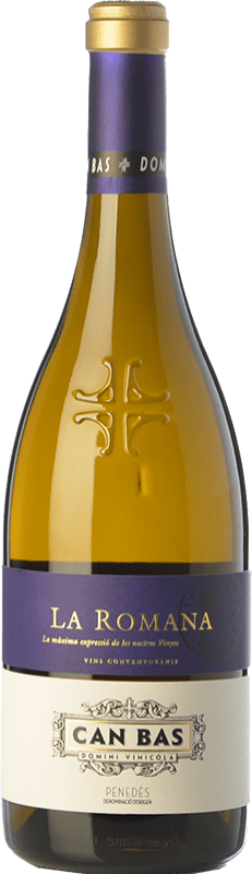 53,95 € | Vinho branco Can Bas La Romana Crianza D.O. Penedès Catalunha Espanha Xarel·lo, Chardonnay 75 cl