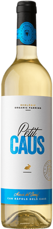 9,95 € | White wine Can Ràfols Petit Caus D.O. Penedès Catalonia Spain Muscat of Alexandria, Macabeo, Xarel·lo, Chardonnay, Parellada, Chenin White Bottle 75 cl