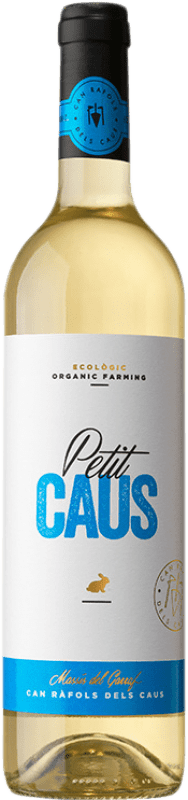 9,95 € | White wine Can Ràfols Petit Caus D.O. Penedès Catalonia Spain Muscat of Alexandria, Macabeo, Xarel·lo, Chardonnay, Parellada, Chenin White 75 cl