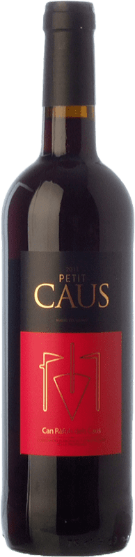 11,95 € | Red wine Can Ràfols Petit Caus Negre Joven D.O. Penedès Catalonia Spain Tempranillo, Merlot, Syrah, Cabernet Sauvignon, Cabernet Franc Bottle 75 cl