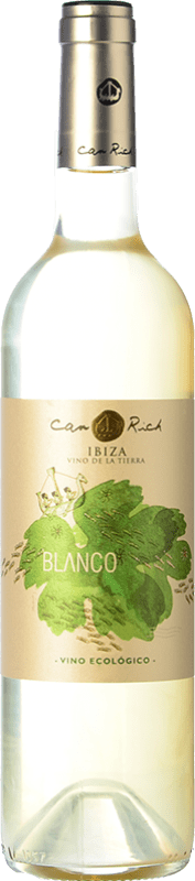 11,95 € Free Shipping | White wine Can Rich I.G.P. Vi de la Terra de Ibiza Balearic Islands Spain Malvasía, Chardonnay Bottle 75 cl