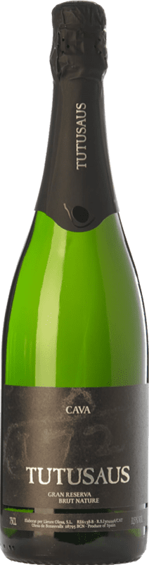 10,95 € Envoi gratuit | Blanc mousseux Can Tutusaus Tutusaus Brut Nature Grande Réserve D.O. Cava