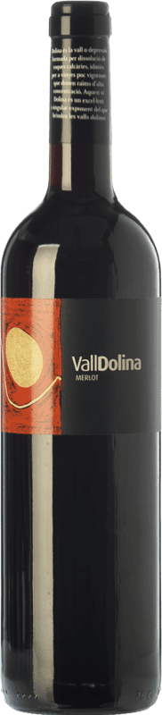 9,95 € | Red wine Can Tutusaus Vall Dolina Merlot Young D.O. Penedès Catalonia Spain Merlot, Cabernet Sauvignon Organic 75 cl