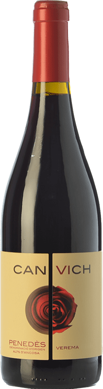 12,95 € | Red wine Can Vich Aged D.O. Penedès Catalonia Spain Cabernet Sauvignon Bottle 75 cl