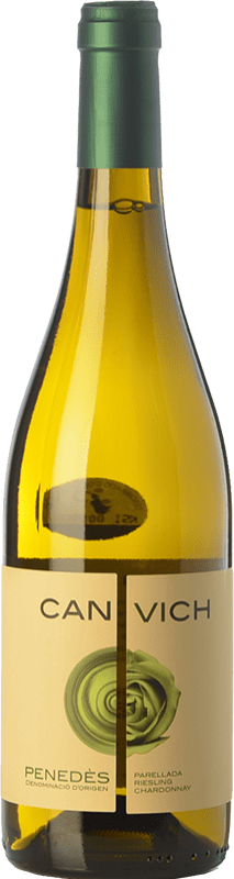 7,95 € | White wine Can Vich Parellada-Chardonnay D.O. Penedès Catalonia Spain Chardonnay, Parellada, Riesling Bottle 75 cl