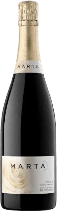 12,95 € | Vin Mousseux Blanc Caves Ramón Canals Marta Brut Nature Réserve D.O. Cava Catalogne Espagne Macabeo — Macabeu, Xarel·lo, Parellada 75 cl