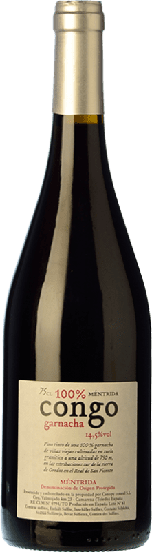 42,95 € | Red wine Canopy Congo Crianza D.O. Méntrida Castilla la Mancha Spain Grenache Bottle 75 cl