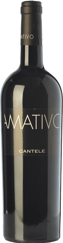 23,95 € | Red wine Cantele Amativo I.G.T. Salento Campania Italy Primitivo, Negroamaro Bottle 75 cl