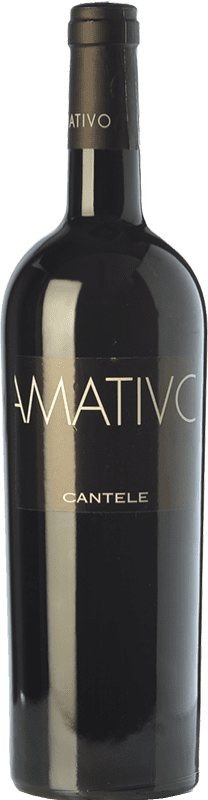 19,95 € | 红酒 Cantele Amativo I.G.T. Salento 坎帕尼亚 意大利 Primitivo, Negroamaro 瓶子 Magnum 1,5 L