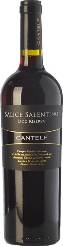 10,95 € Free Shipping | Red wine Cantele Riserva Reserve D.O.C. Salice Salentino