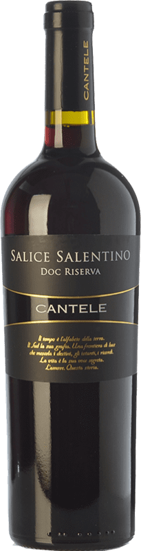 11,95 € 送料無料 | 赤ワイン Cantele 予約 D.O.C. Salice Salentino