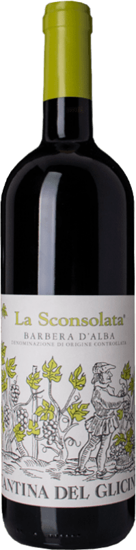 19,95 € | Красное вино Cantina del Glicine La Sconsolata D.O.C. Barbera d'Alba Пьемонте Италия Barbera 75 cl