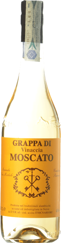 29,95 € Envio grátis | Aguardente Grappa San Michele Cantina Parroco I.G.T. Grappa Piemontese