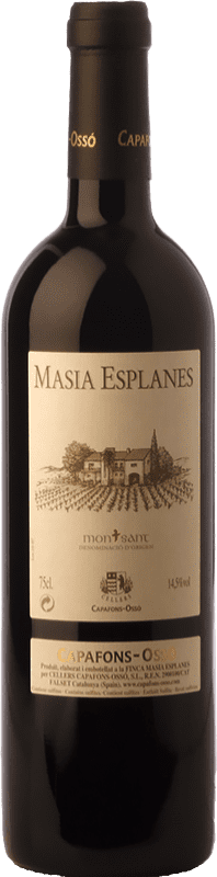 Envio grátis | Vinho Tinto Capafons-Ossó Masia Esplanes Crianza D.O. Montsant Catalunha Espanha Merlot, Syrah, Garnacha — Grenache, Cabernet Sauvignon 75 cl