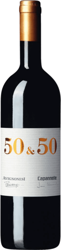 109,95 € | Red wine Capannelle 50&50 I.G.T. Toscana Tuscany Italy Merlot, Sangiovese Bottle 75 cl