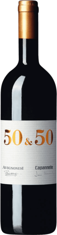 免费送货 | 红酒 Capannelle 50&50 I.G.T. Toscana 托斯卡纳 意大利 Merlot, Sangiovese 75 cl