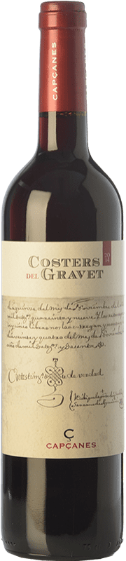 14,95 € | 红酒 Celler de Capçanes Costers del Gravet 岁 D.O. Montsant 加泰罗尼亚 西班牙 Grenache, Cabernet Sauvignon, Carignan 75 cl