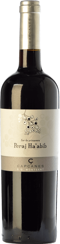 Envío gratis | Vino Tinto Celler de Capçanes Flor de Primavera Peraj Ha'Abib Crianza D.O. Montsant Cataluña España Tempranillo, Garnacha, Cabernet Sauvignon, Cariñena 75 cl Kosher