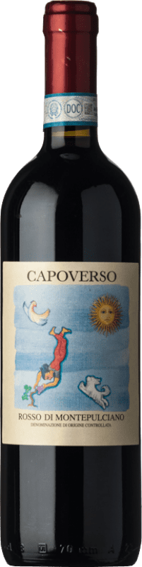 16,95 € | 赤ワイン Capoverso D.O.C. Rosso di Montepulciano トスカーナ イタリア Sangiovese, Canaiolo 75 cl