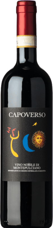 27,95 € | Красное вино Capoverso D.O.C.G. Vino Nobile di Montepulciano Тоскана Италия Merlot — Мерло, Sangiovese — Санджовезе 75 cl