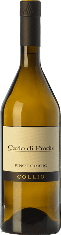 14,95 € | 白酒 Carlo di Pradis Pinot Grigio D.O.C. Collio Goriziano-Collio 弗留利 - 威尼斯朱利亚 意大利 Pinot Grey 75 cl
