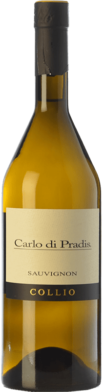 19,95 € Free Shipping | White wine Carlo di Pradis D.O.C. Collio Goriziano-Collio Friuli-Venezia Giulia Italy Sauvignon Bottle 75 cl