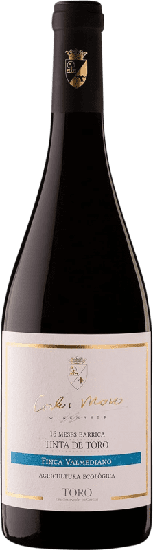 42,95 € | Vino Rosso Carlos Moro Valmediano Crianza — Invecchiato in Botte D.O. Toro Castilla y León Spagna Tempranillo 75 cl