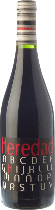 5,95 € | Red wine Carlos Valero Heredad H Joven D.O. Campo de Borja Aragon Spain Grenache Bottle 75 cl