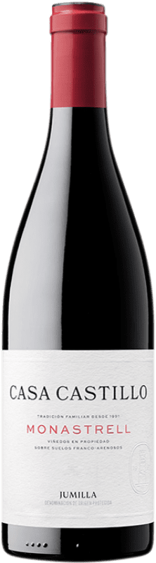 10,95 € Free Shipping | Red wine Casa Castillo Joven D.O. Jumilla Castilla la Mancha Spain Syrah, Grenache, Monastrell Bottle 75 cl