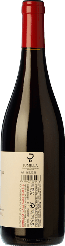 10,95 € Free Shipping | Red wine Casa Castillo Joven D.O. Jumilla Castilla la Mancha Spain Syrah, Grenache, Monastrell Bottle 75 cl